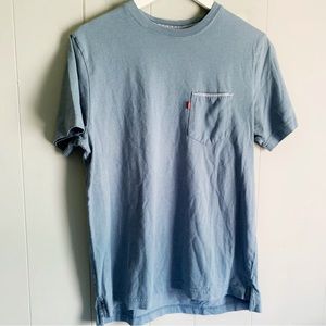 LEVI’S Classic Pocket Tee Indigo Supersoft Small